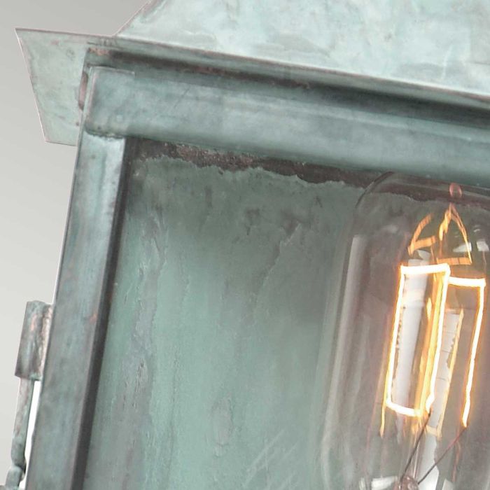 Elstead Lighting Lambeth Palace 1 Light Wall Lantern -Verdigris
