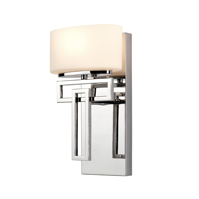 elstead lighting Lanza 1 Light Wall Light - Polished Chrome