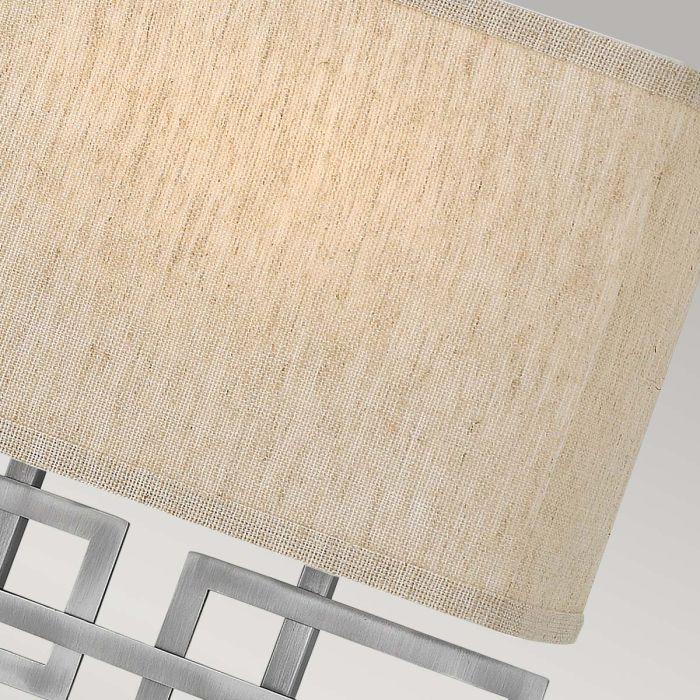 Elstead Lighting Lanza 2 Light Wall Light - Antique Nickel