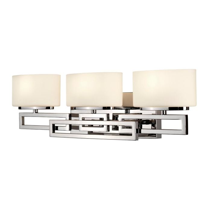 elstead lighting Lanza 3 Light Above Mirror Light - Polished Chrome