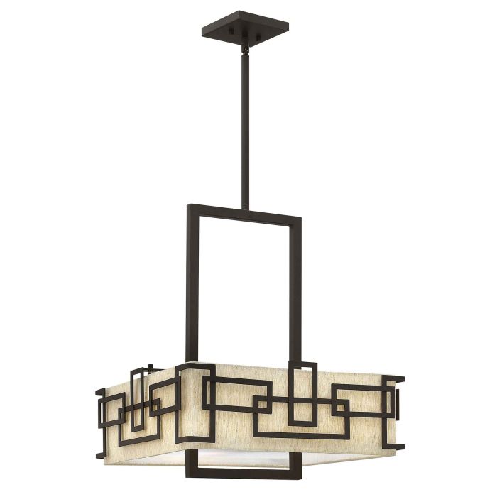 elstead lighting Lanza 3 Light Pendant - Oil Rubbed Bronze