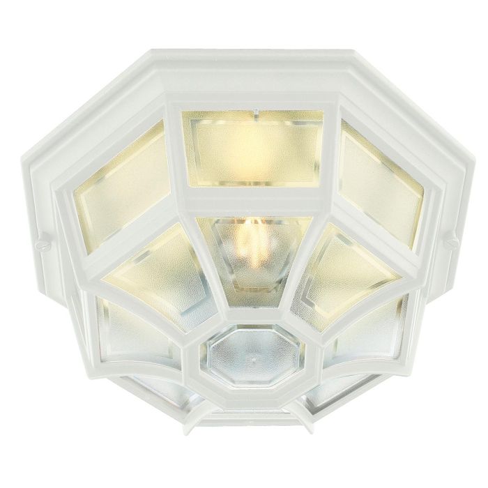 elstead lighting Latina 1 Light Ceiling Light - White