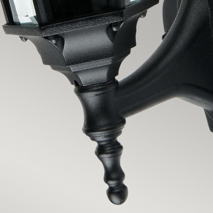 Elstead Lighting Ledbury 1 Light Wall Lantern - Black