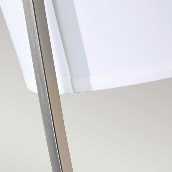 Elstead Lighting Lex 1 Light Table Lamp - Brushed Steel