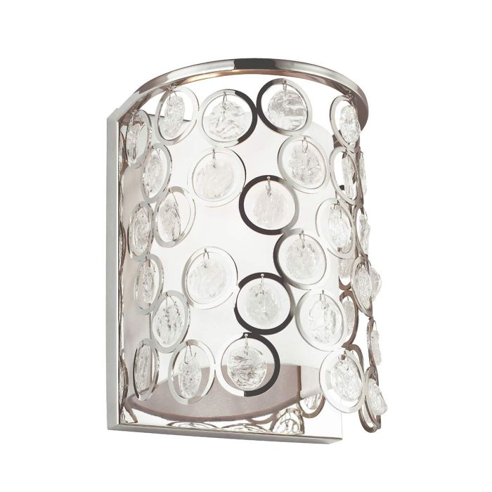 elstead lighting Lexi 1 Light Wall Light - Polished Nickel