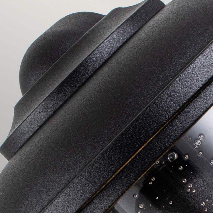 Elstead Lighting Lighthouse 1 Light Half Lantern - Textured Black