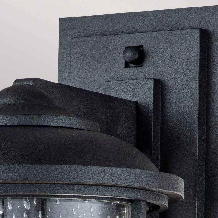 Elstead Lighting Lighthouse 1 Light Medium Wall Lantern - Textured Black