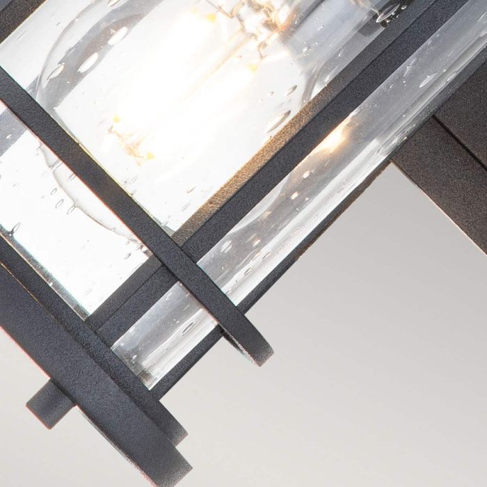 Elstead Lighting Lighthouse 1 Light Small Wall Lantern - Textured Black