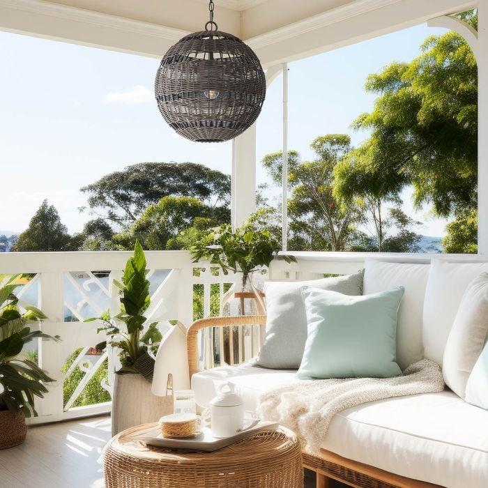 Elstead Lighting Lindendale 1 Lt Pendant - Western Bronze