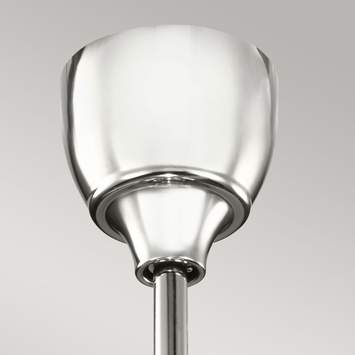 Elstead Lighting Link - 54in / 137cm Fan - Polished Nickel