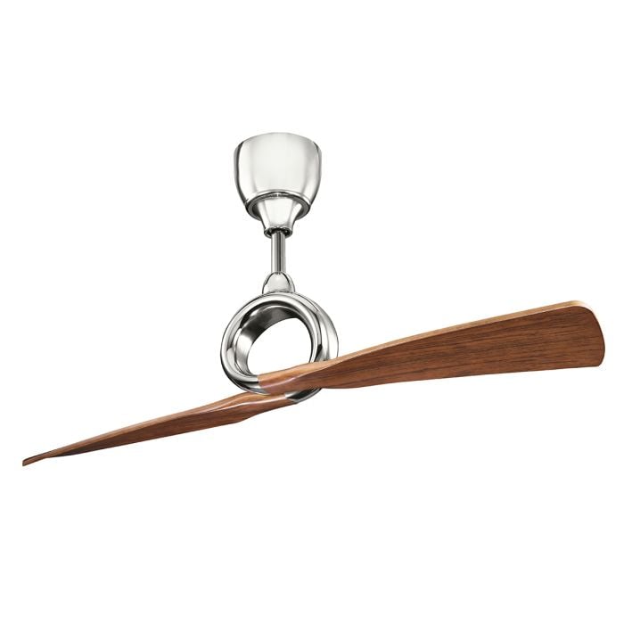 elstead lighting Link - 54in / 137cm Fan - Polished Nickel