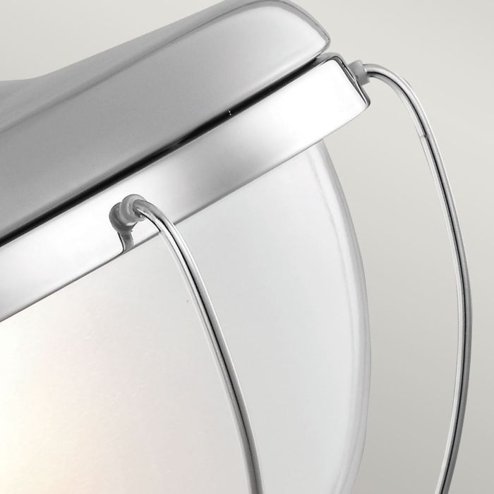 Elstead Lighting Livingston 1 Light Mini Pendant - Polished Nickel