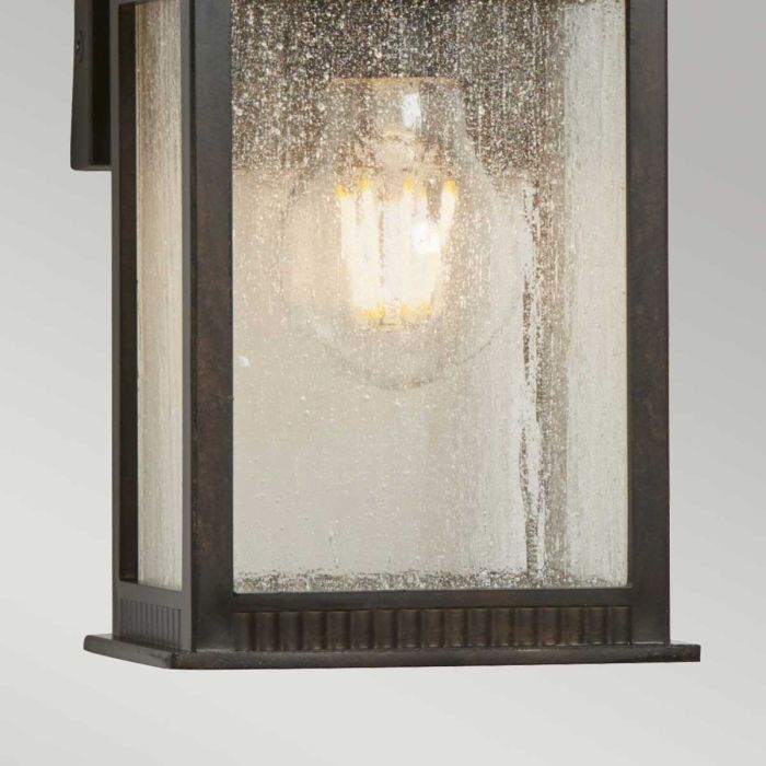 Elstead Lighting Livingston 1 Light Small Wall Lantern - Imperial Bronze
