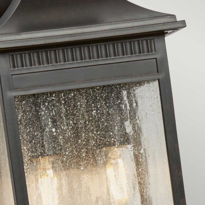 Elstead Lighting Livingston 2 Light Medium Wall Lantern - Imperial Bronze