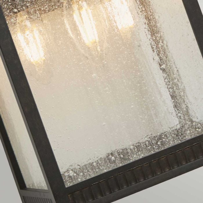 Elstead Lighting Livingston 3 Light Large Wall Lantern - Imperial Bronze