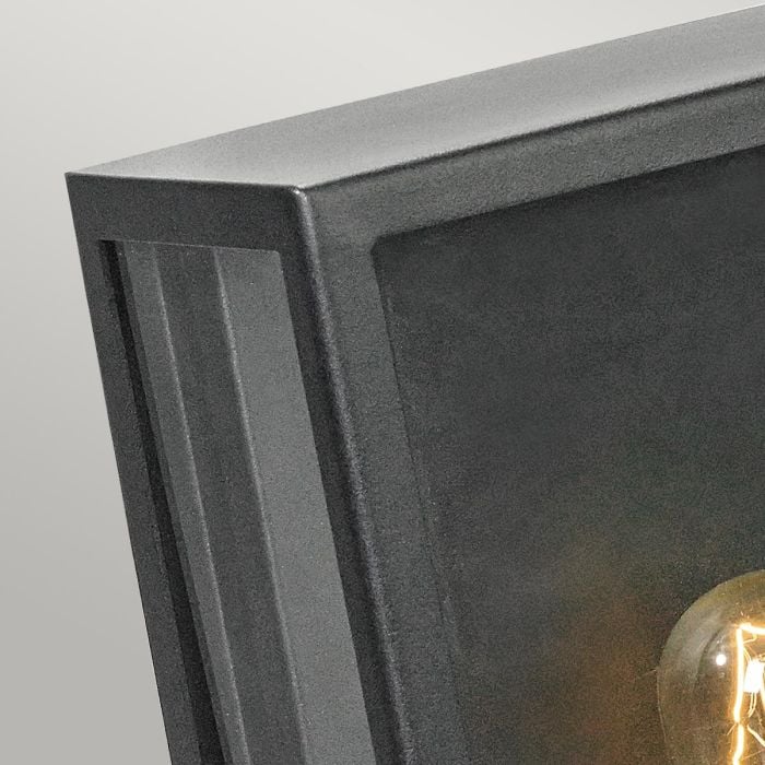 Elstead Lighting Lofoten 1 Light Half Lantern - Black