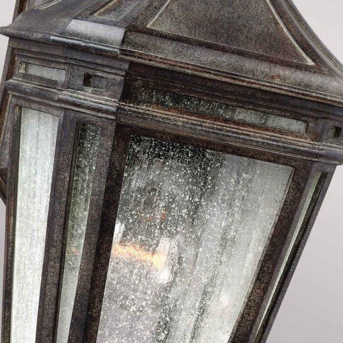 Elstead Lighting Londontowne 1 Light Wall Lantern - Weathered Chestnut