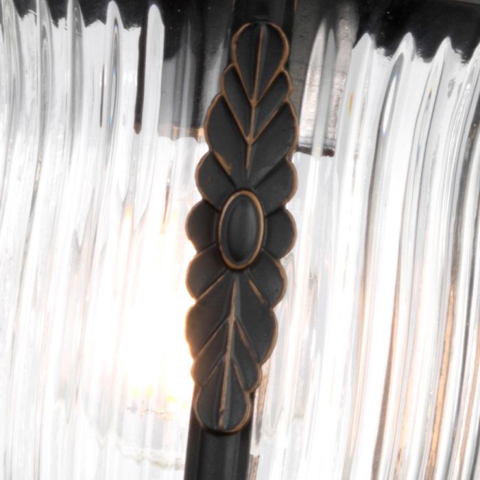 Elstead Lighting Luverne 1 Light Medium Wall Lantern - Rubbed Bronze