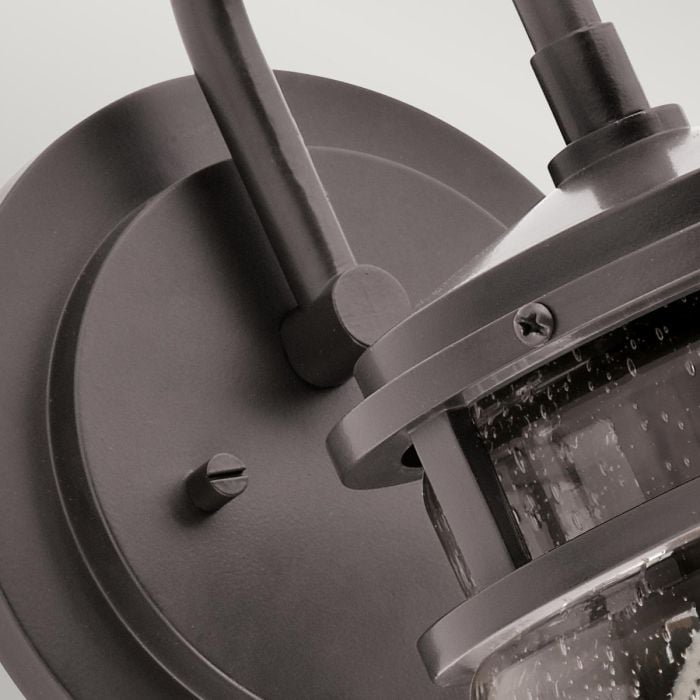 Elstead Lighting Lyndon 1 Light Medium Wall Lantern - Architectural Bronze