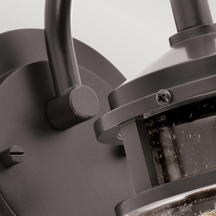 Elstead Lighting Lyndon 1 Light Small Wall Lantern - Architectural Bronze