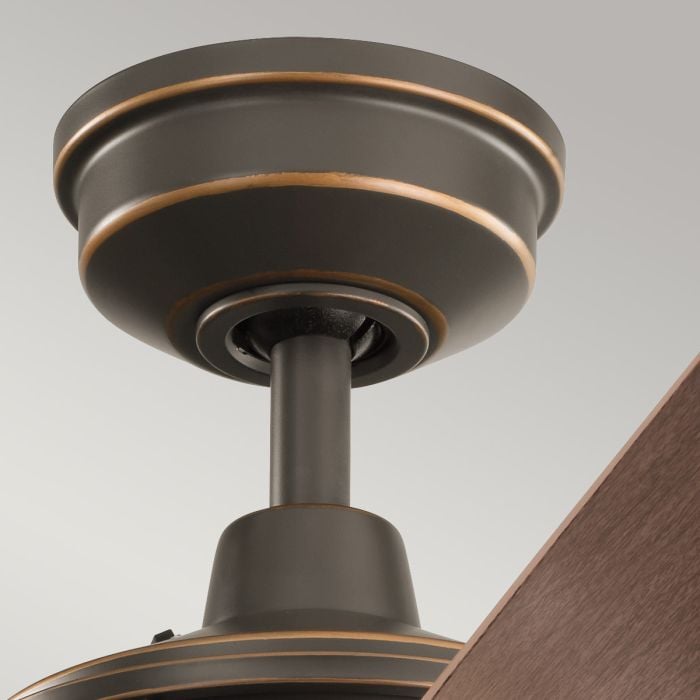 Elstead Lighting Lyndon Patio - 52in / 132cm Fan - Olde Bronze
