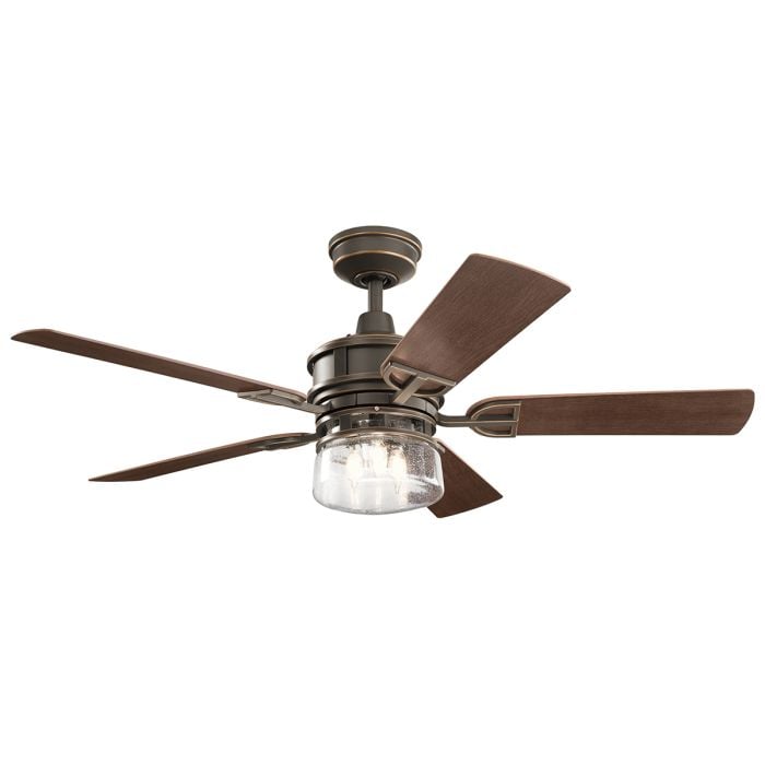 elstead lighting Lyndon Patio - 52in / 132cm Fan - Olde Bronze