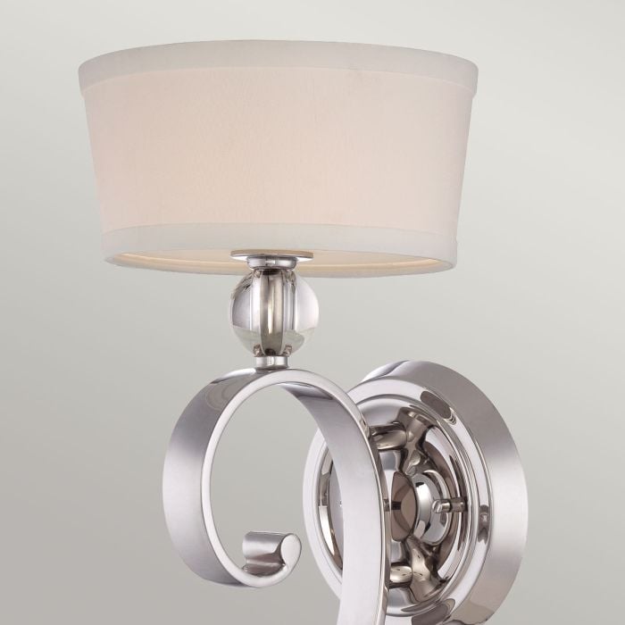 Elstead Lighting Madison Manor 1 Light Wall Light - Imperial Silver