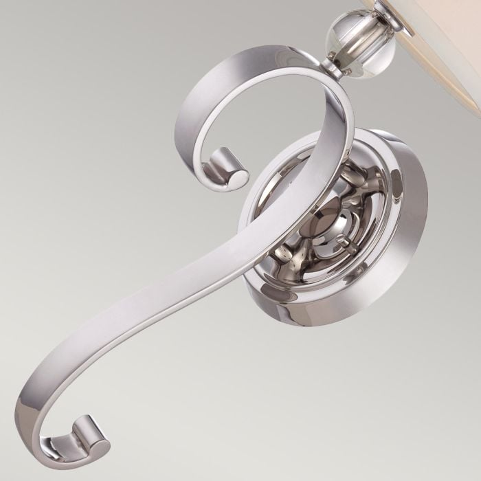 Elstead Lighting Madison Manor 1 Light Wall Light - Imperial Silver