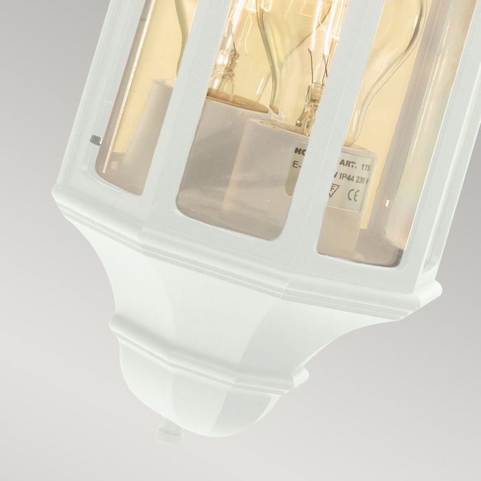 Elstead Lighting Malaga Mini 1 Light Mini Wall Lantern - White