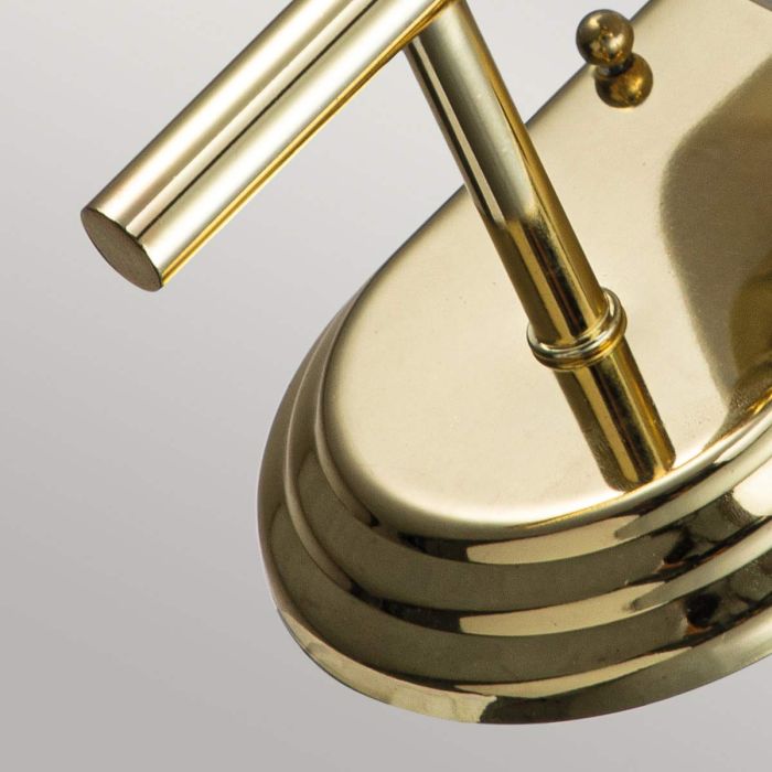 Elstead Lighting Malibu 1 Light Wall Light - Polished Brass