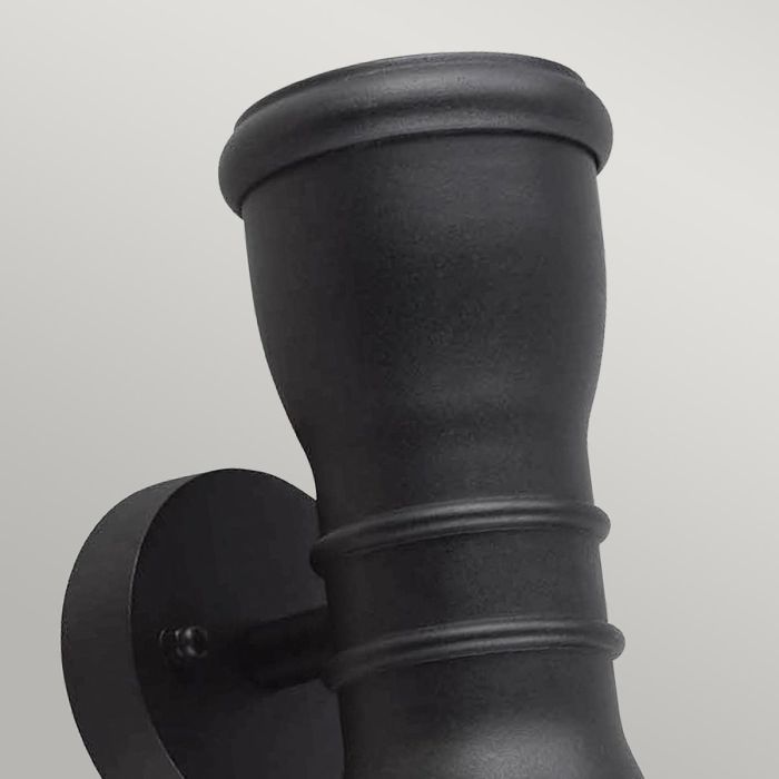 Elstead Lighting Malvern 2 Light Up & Down Lantern - Black