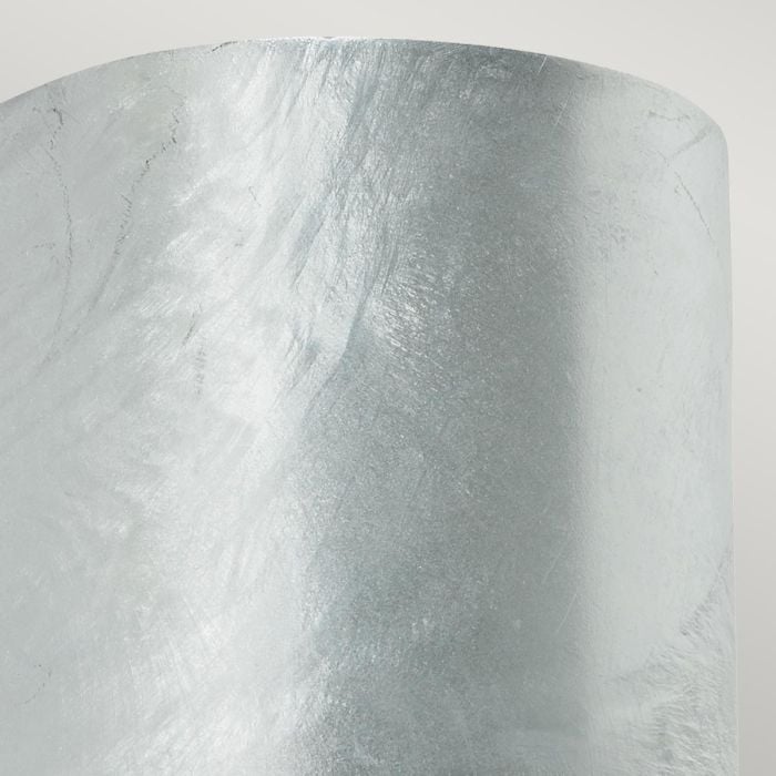 Elstead Lighting Mandal 1 Light Down Wall Light Galvanised