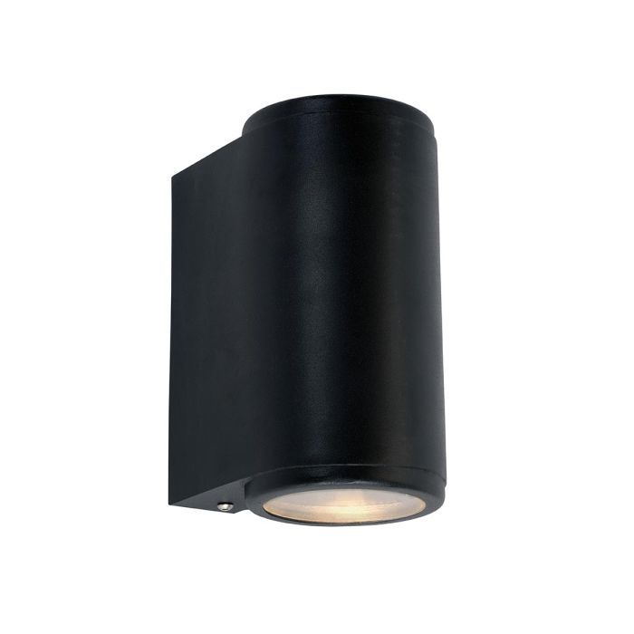 elstead lighting Mandal 2 Light Up/Down Wall Light Black