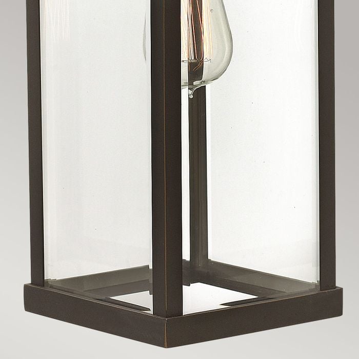 Elstead Lighting Manhattan 1 Light Large Wall Lantern - Oil Rubbed Bronze