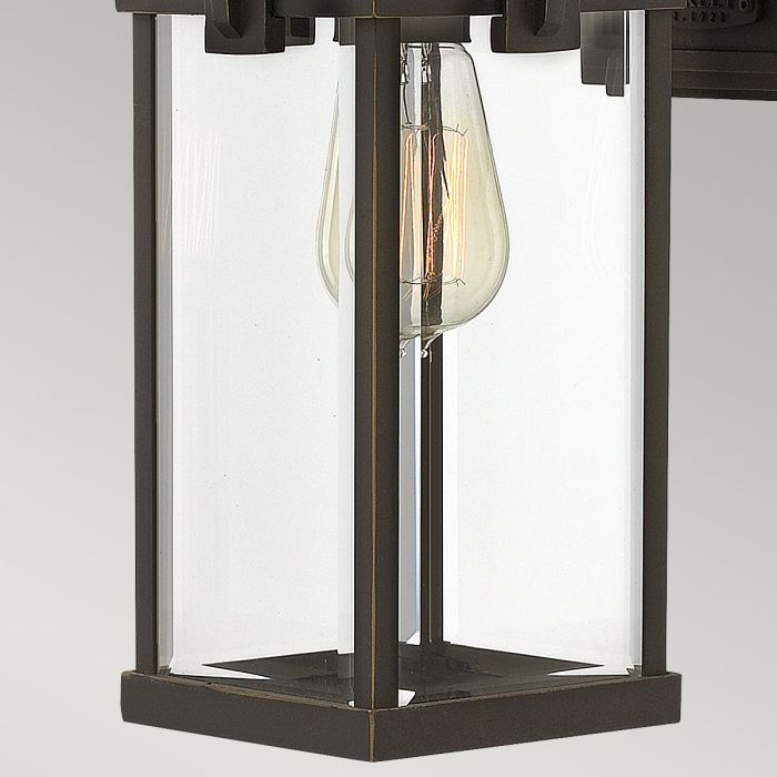 Elstead Lighting Manhattan 1 Light Medium Wall Lantern - Oil Rubbed Bronze