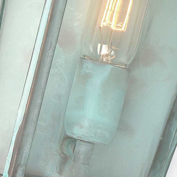 Elstead Lighting Mansion House 1 Light Wall Lantern - Verdigris