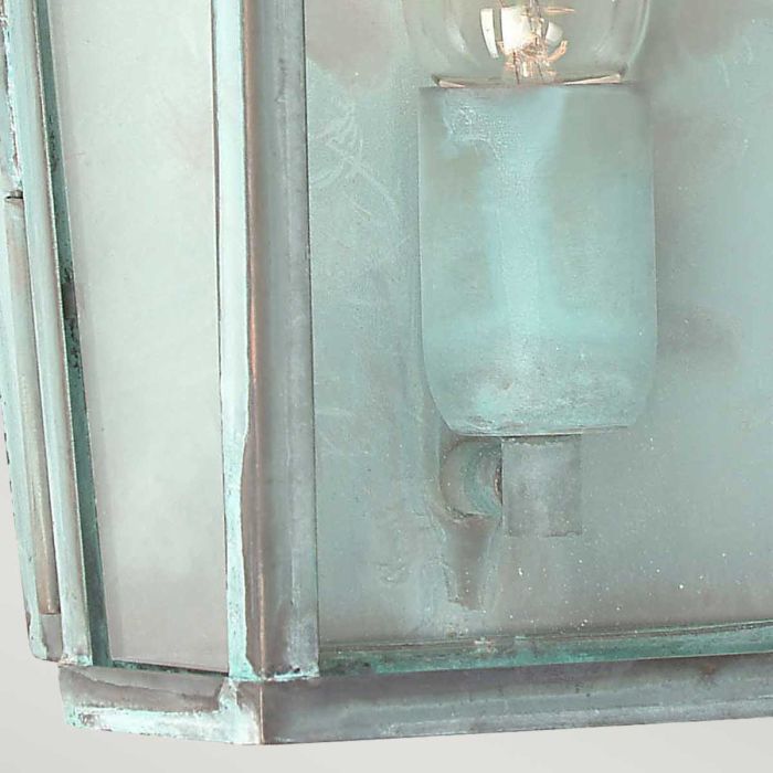 Elstead Lighting Mansion House 1 Light Wall Lantern - Verdigris