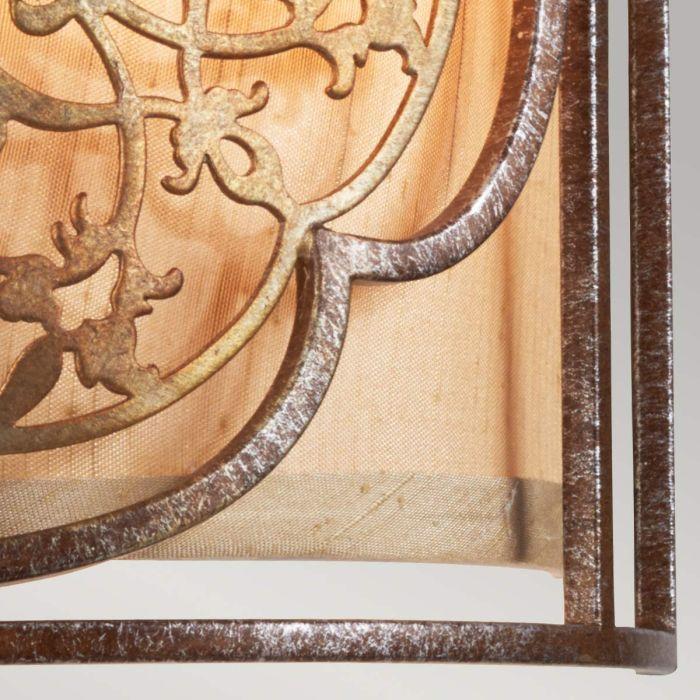 Elstead Lighting Marcella 1 Light Wall Light - British Bronze/Oxidized Bronze