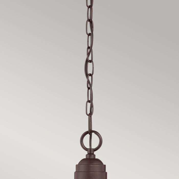 Elstead Lighting Marine 1 Light Large Chain Lantern - Western Bronze