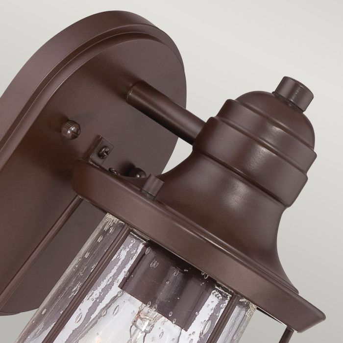 Elstead Lighting Marine 1 Light Small Wall Lantern - Western Bronze