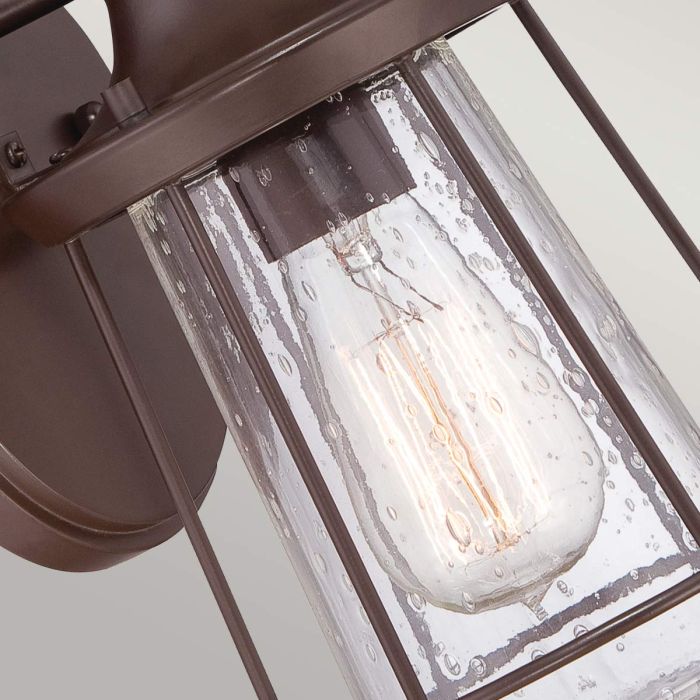 Elstead Lighting Marine 1 Light Small Wall Lantern - Western Bronze