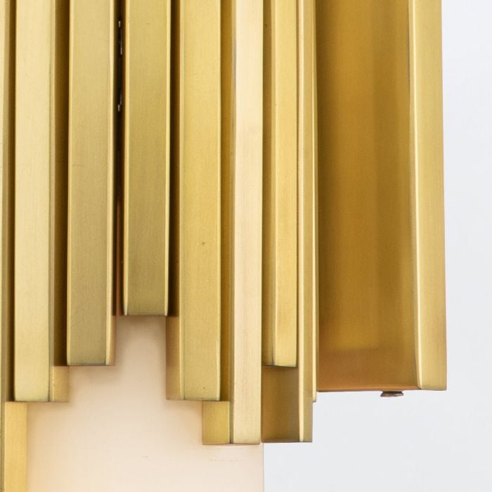 Elstead Lighting Marvelle 2 Lt Wall Light - Aged Brass