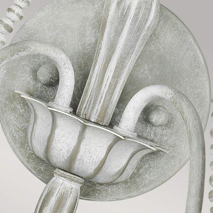 Elstead Lighting Maryville 2 Light Wall Light - Washed Grey