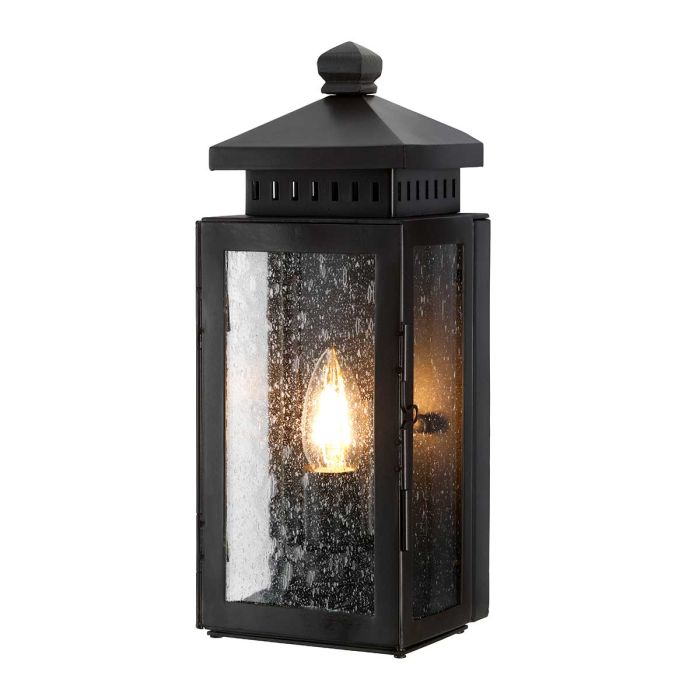 elstead lighting Matlock 1 Light Wall Lantern - Old Bronze
