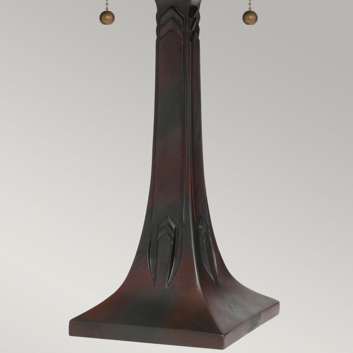 Elstead Lighting Maybeck 2 Light Table Lamp - Valiant Bronze