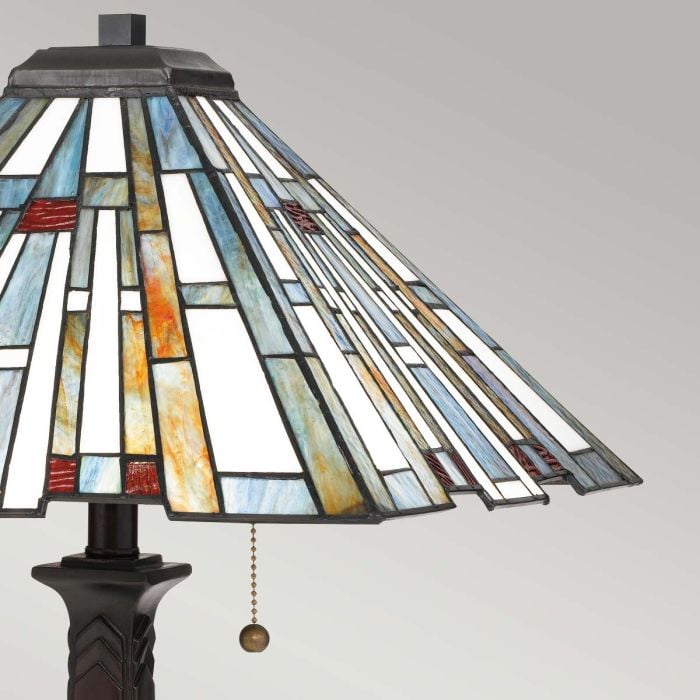 Elstead Lighting Maybeck 2 Light Table Lamp - Valiant Bronze