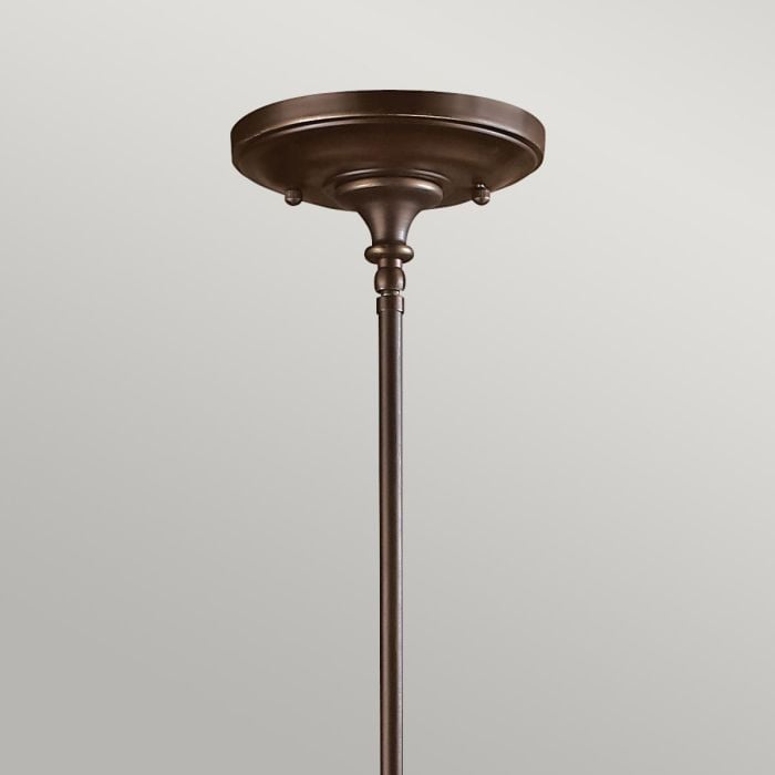 Elstead Lighting Mayflower 1 Light Mini Pendant - Olde Bronze