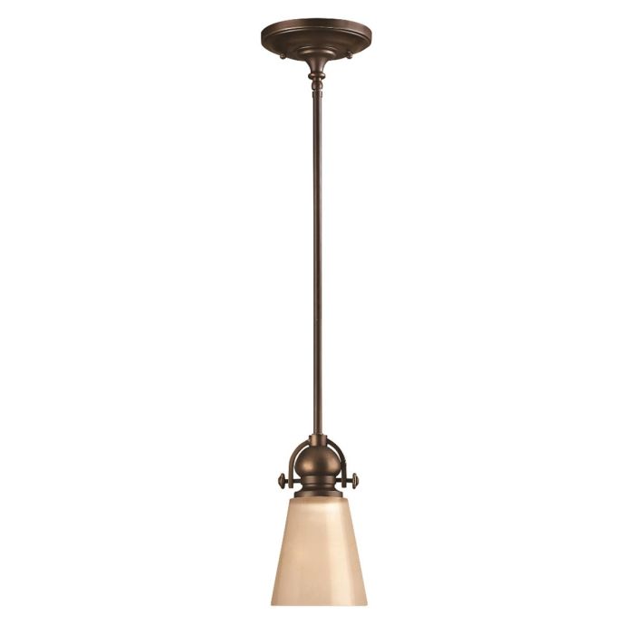 elstead lighting Mayflower 1 Light Mini Pendant - Olde Bronze