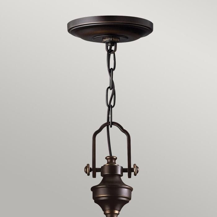 Elstead Lighting Mayflower 3 Light Pendant - Olde Bronze