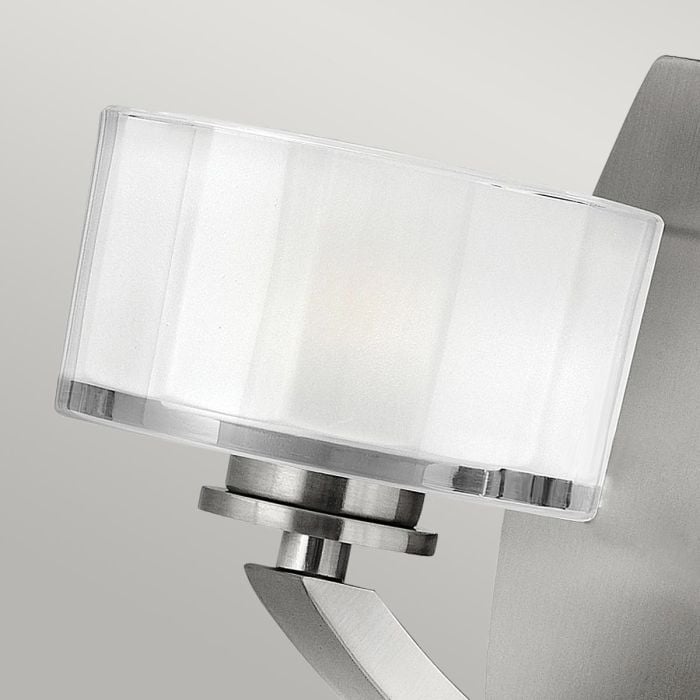 Elstead Lighting Meridian 1 Light Wall Light - Brushed Nickel